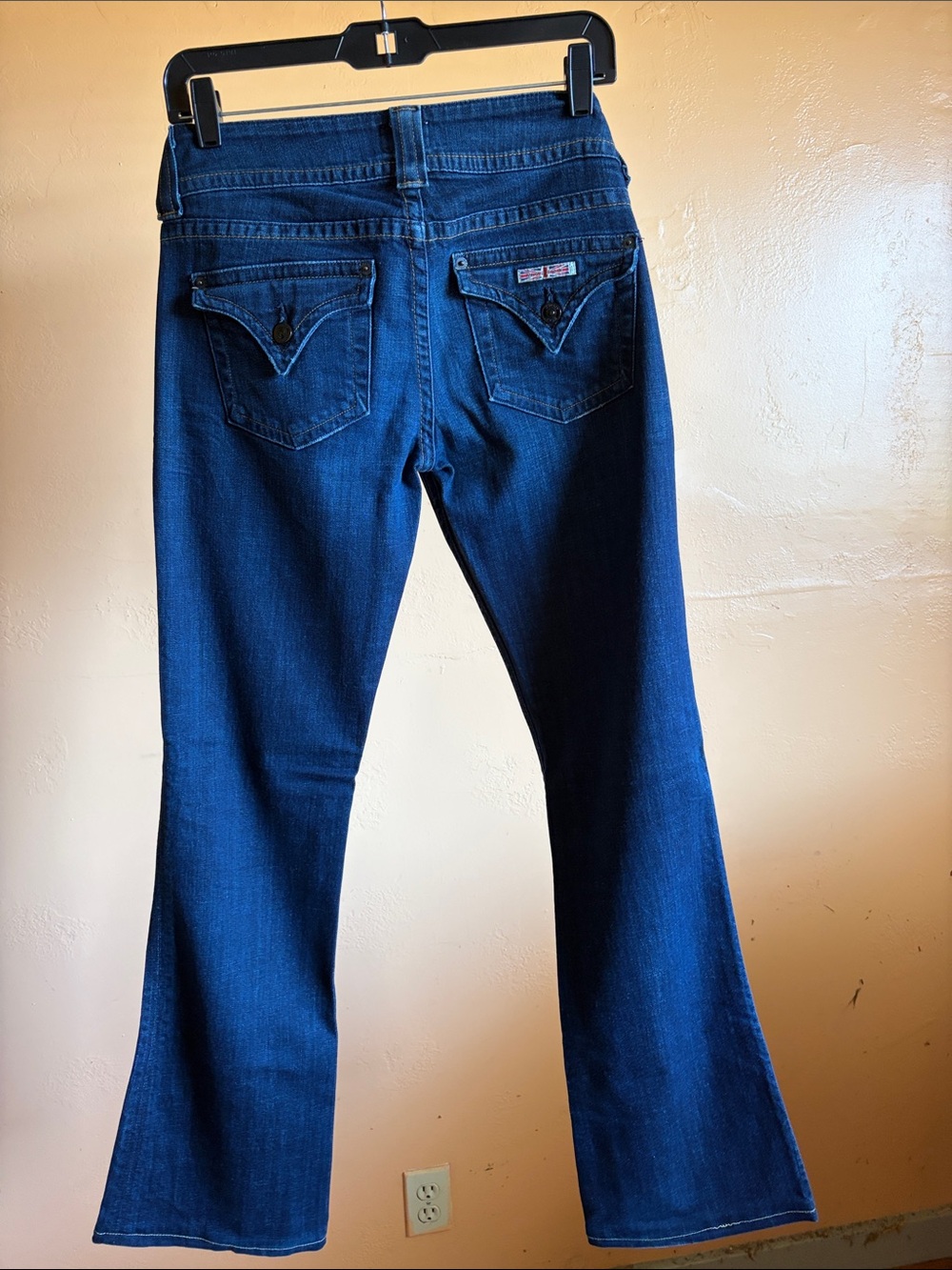 Hudson Jeans Dark Blue Flare Wide Leg